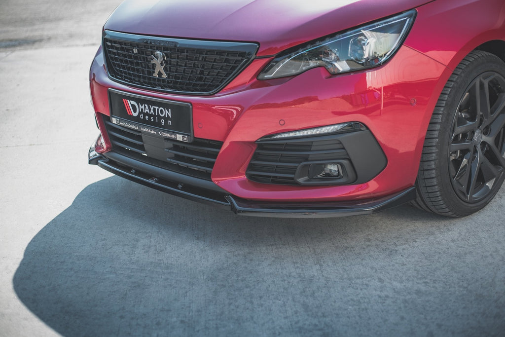 Splitter delantero V.1 para Peugeot 308 GT Mk2 Facelift
