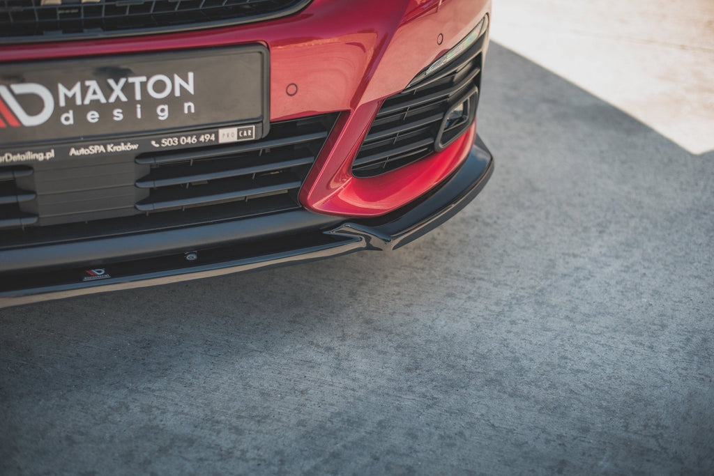 Splitter delantero V.1 para Peugeot 308 GT Mk2 Facelift
