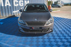 Splitter delantero V.1 para Peugeot 308 Mk2