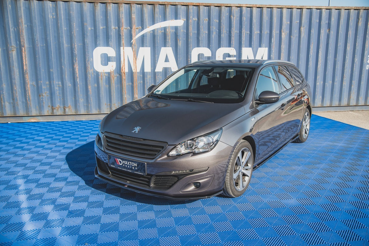 Splitter delantero V.1 para Peugeot 308 Mk2