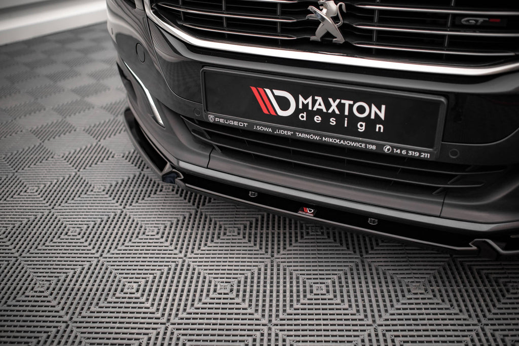 Splitter delantero V.1 para Peugeot 508 GT Mk1 Facelift