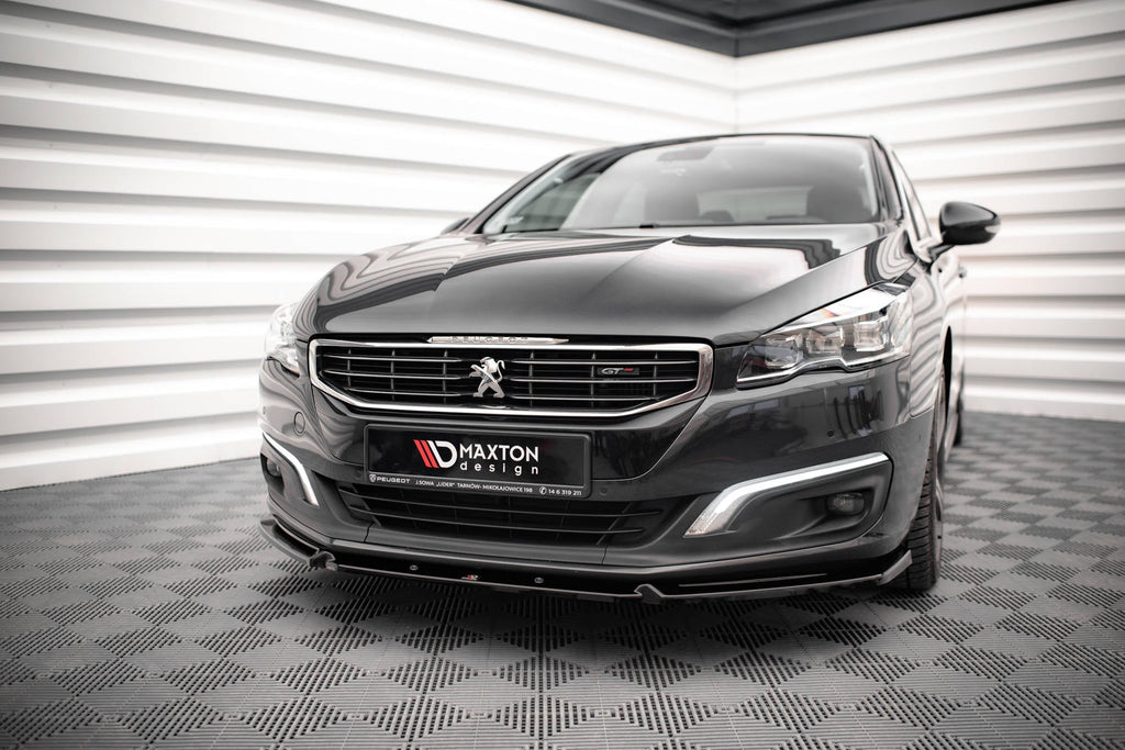 Splitter delantero V.1 para Peugeot 508 GT Mk1 Facelift