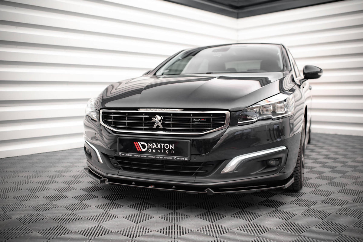 Splitter delantero V.1 para Peugeot 508 GT Mk1 Facelift