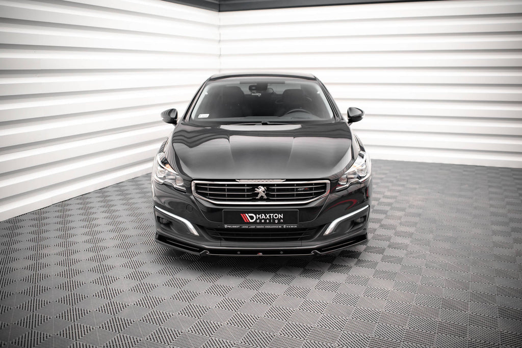 Splitter delantero V.1 para Peugeot 508 GT Mk1 Facelift