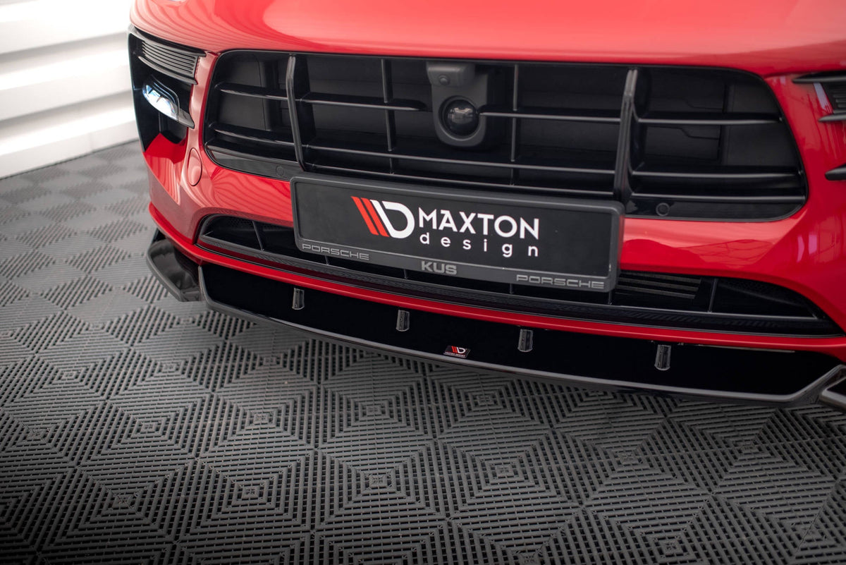 Splitter delantero V.1 para Porsche Macan GTS / Sport Design Mk1 Facelift
