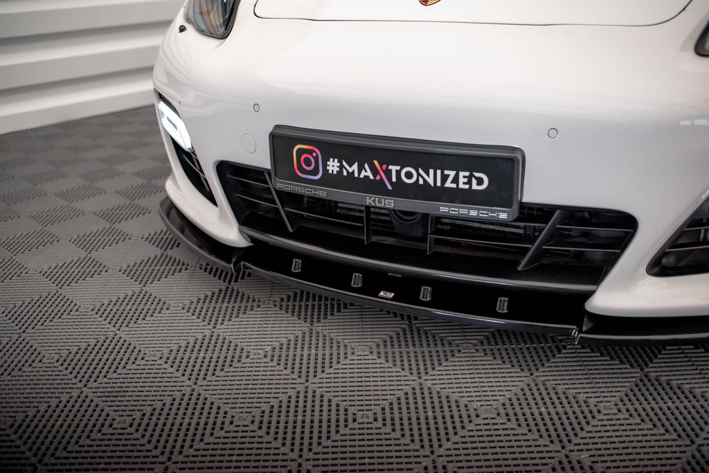 Splitter delantero V.1 para Porsche Panamera Turbo Sport Design Package 970