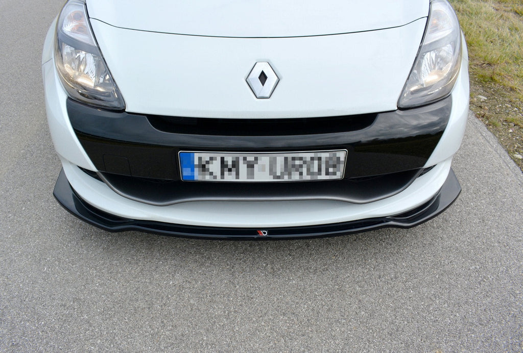 Splitter delantero V.1 para Renault Clio Mk3 RS Facelift