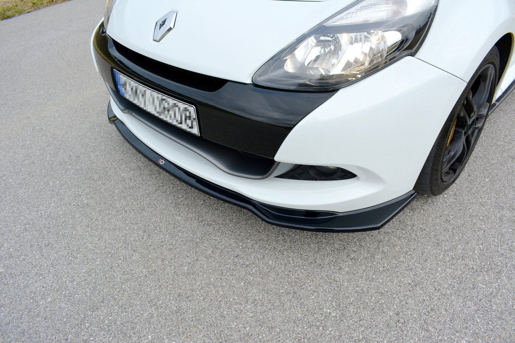 Splitter delantero V.1 para Renault Clio Mk3 RS Facelift