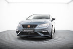 Splitter delantero V.1 para Seat Leon Cupra / FR Mk3 Facelift