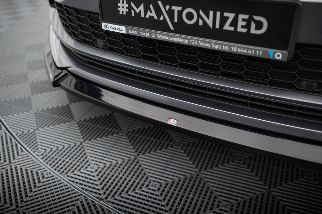 Splitter delantero V.1 para Skoda Kodiaq Sportline Mk1 Facelift