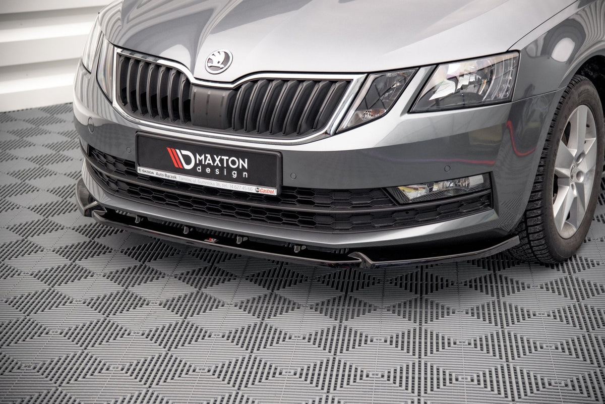 Splitter delantero V.1 para Skoda Octavia Mk3 Facelift