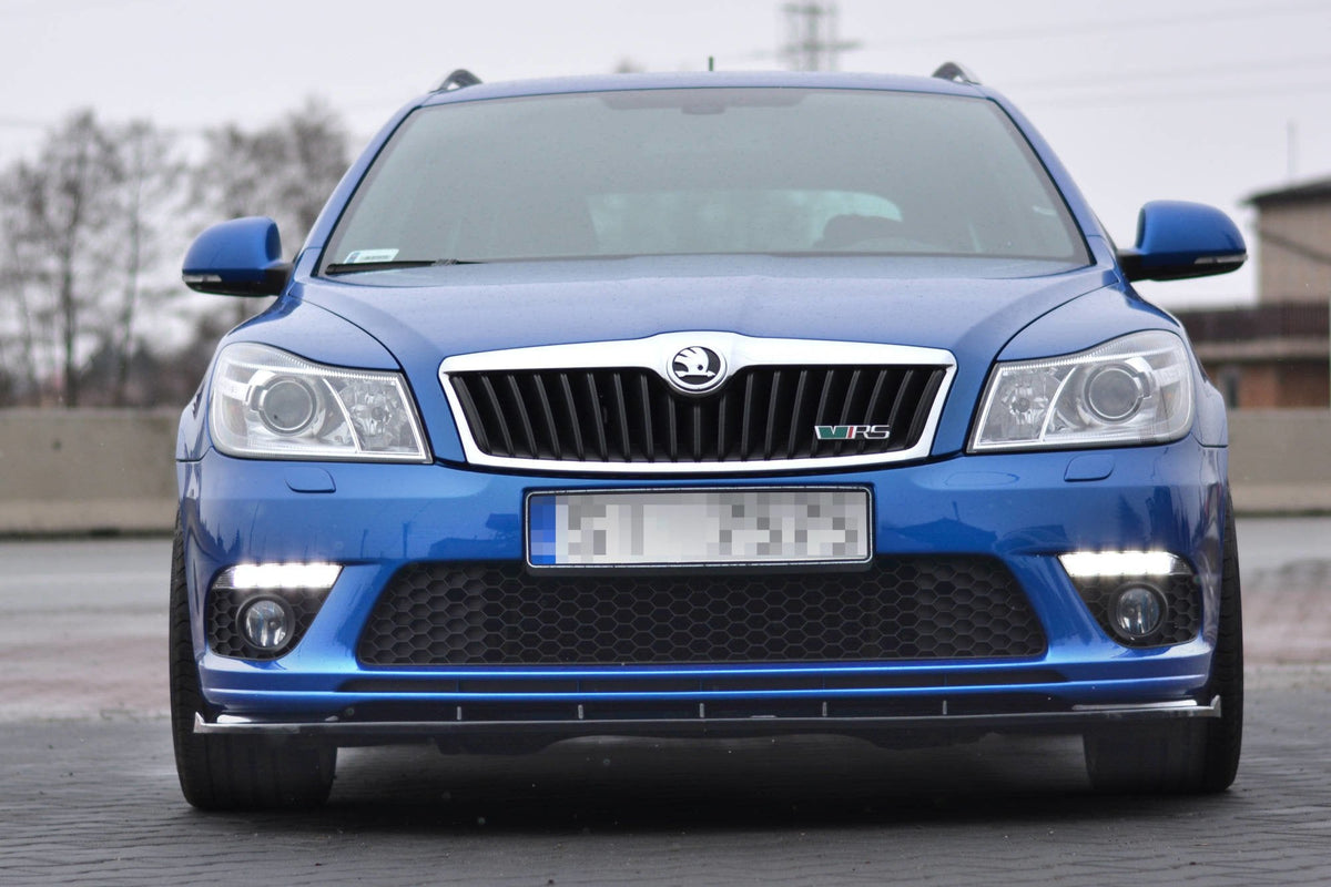 Splitter delantero V.1 para Skoda Octavia RS Mk2 Facelift