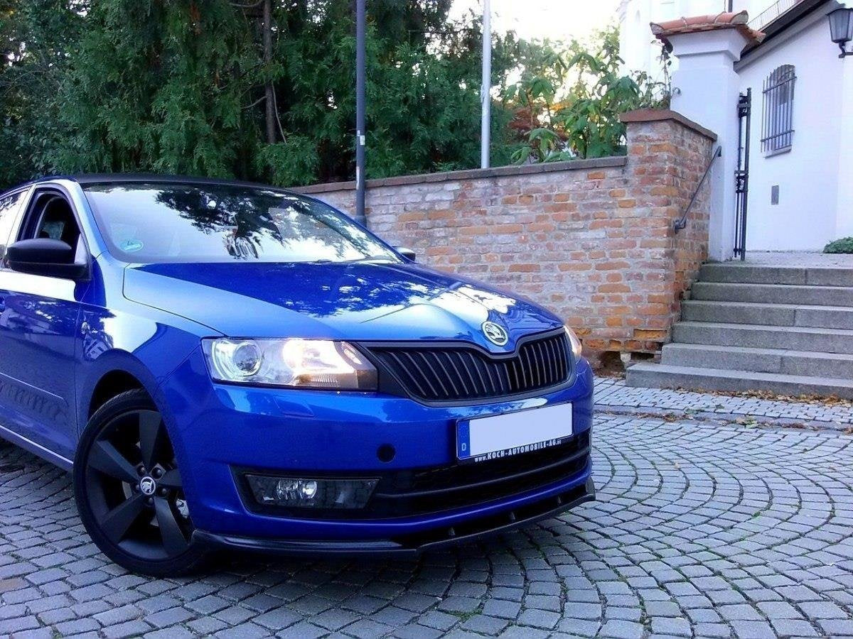 Splitter delantero V.1 para Skoda Rapid