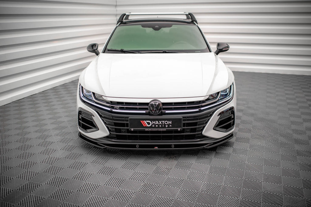 Splitter delantero V.1 para Volkswagen Arteon R Sedan / Shooting Brake Mk1 Facelift