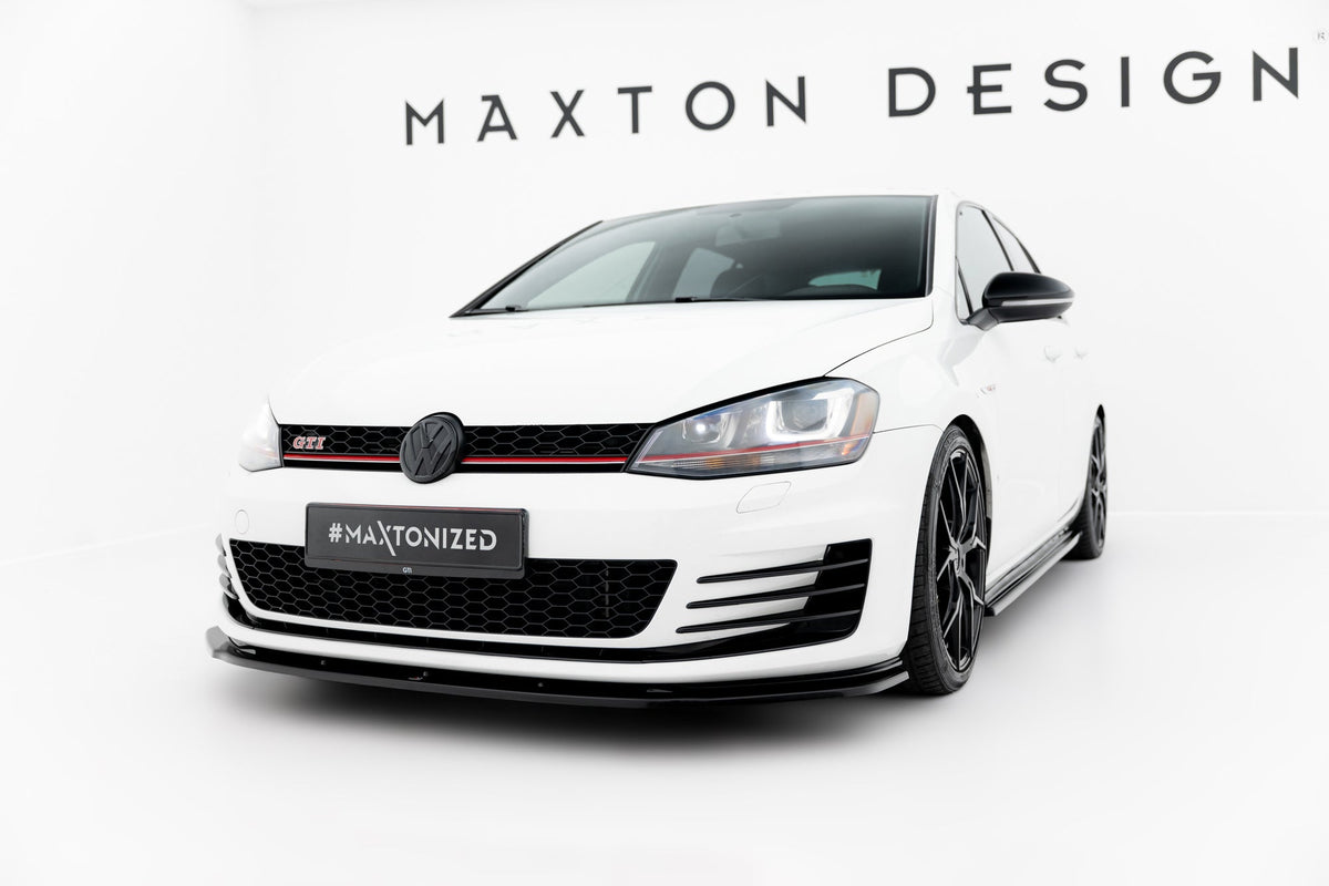 Splitter delantero V.1 para Volkswagen Golf GTI / GTD Mk7