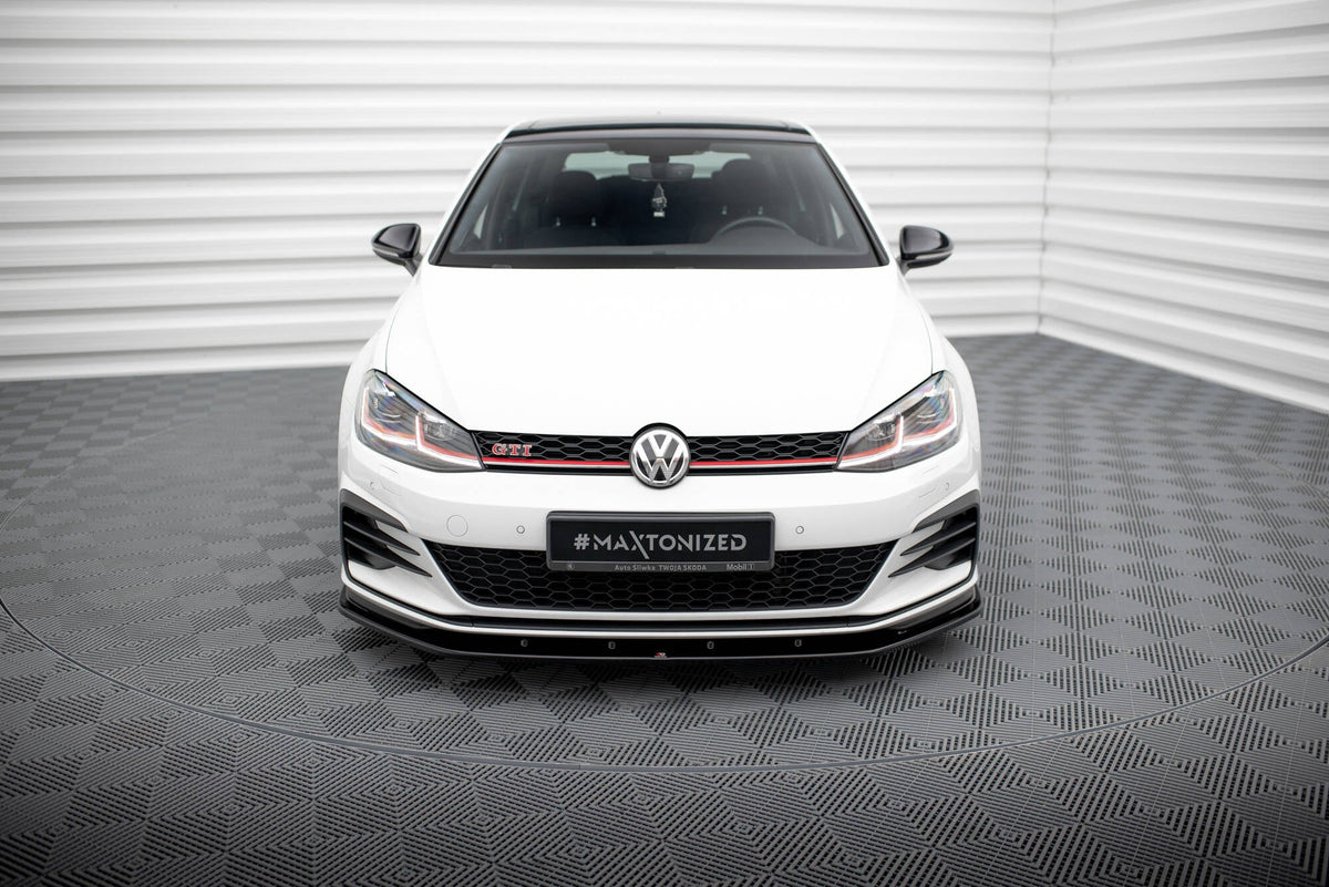 Splitter delantero V.1 para Volkswagen Golf GTI / GTD Mk7 Facelift