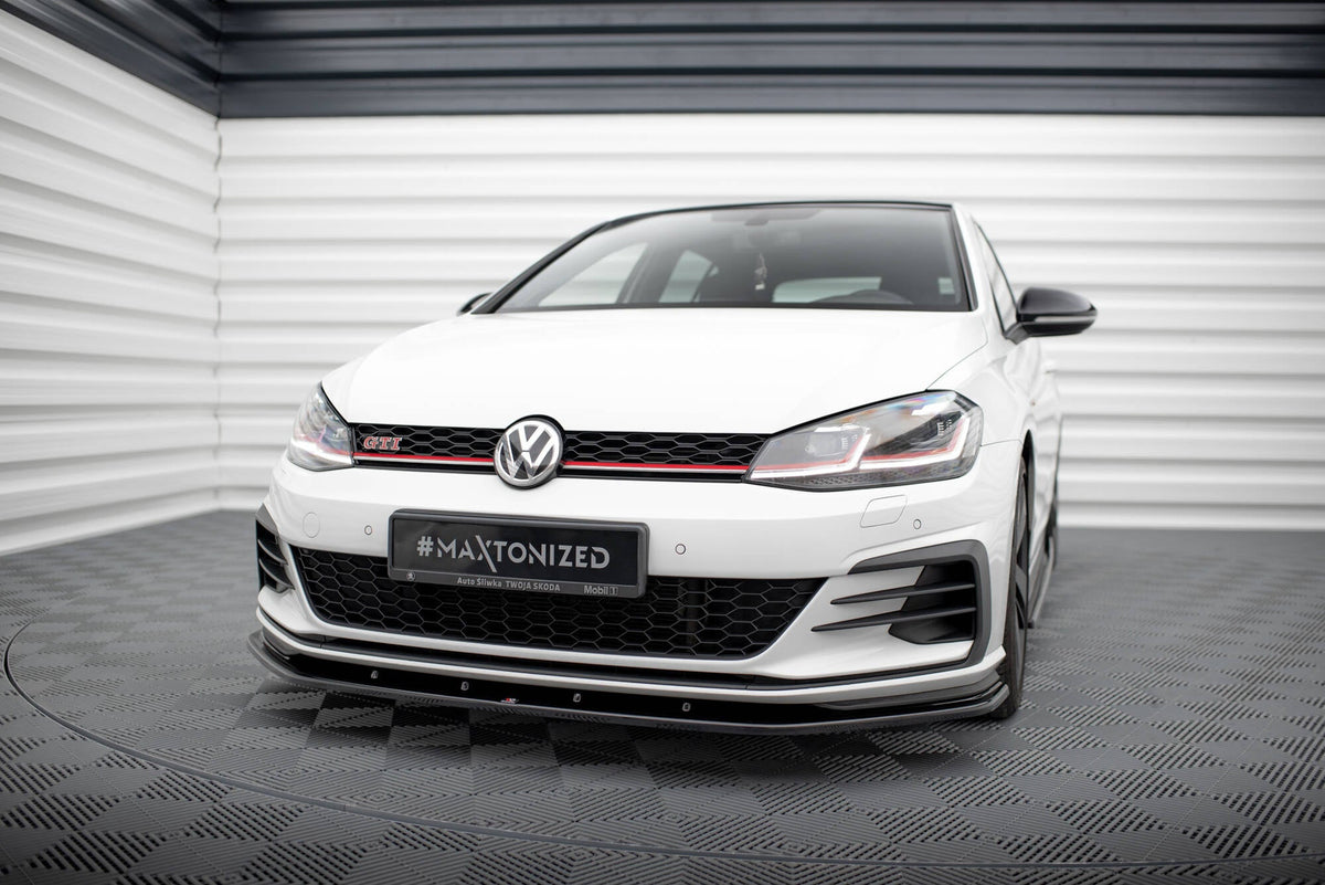 Splitter delantero V.1 para Volkswagen Golf GTI / GTD Mk7 Facelift