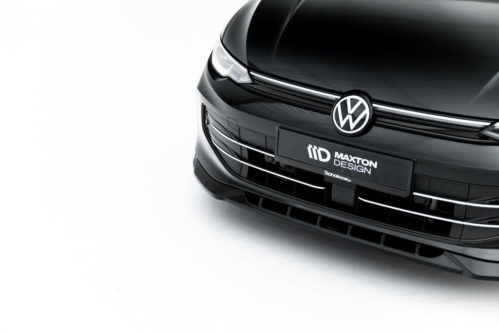 Splitter delantero V.1 para Volkswagen Golf Hatchback Mk8 Facelift
