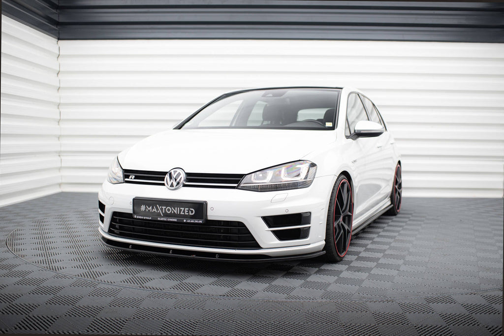 Splitter delantero V.1 para Volkswagen Golf R / R-Line Mk7