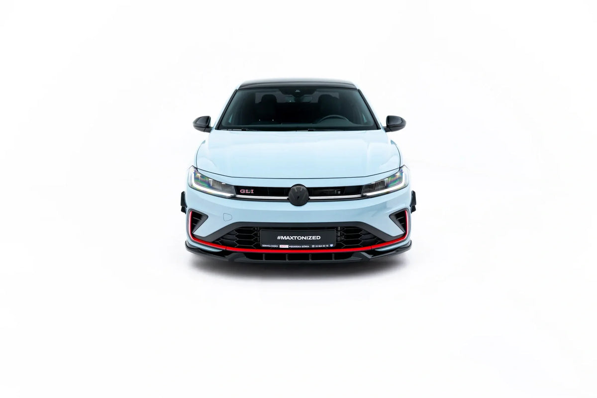 Splitter delantero V.1 para Volkswagen Jetta GLI Mk7 Facelift 2