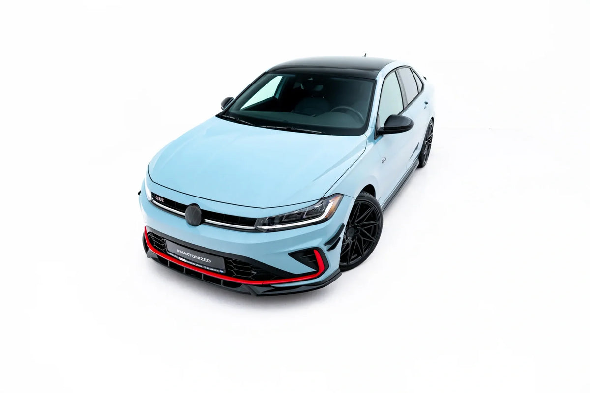 Splitter delantero V.1 para Volkswagen Jetta GLI Mk7 Facelift 2