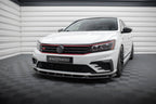 Splitter delantero V.1 para Volkswagen Passat GT B8 Facelift USA