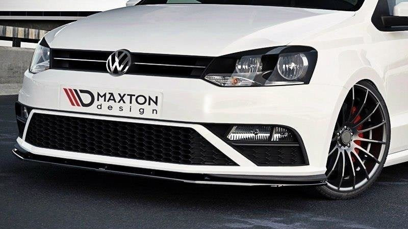 Splitter delantero V.1 para Volkswagen Polo GTI Mk5 Facelift