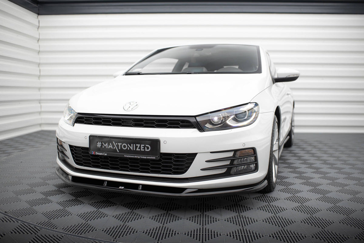 Splitter delantero V.1 para Volkswagen Scirocco Mk3 Facelift