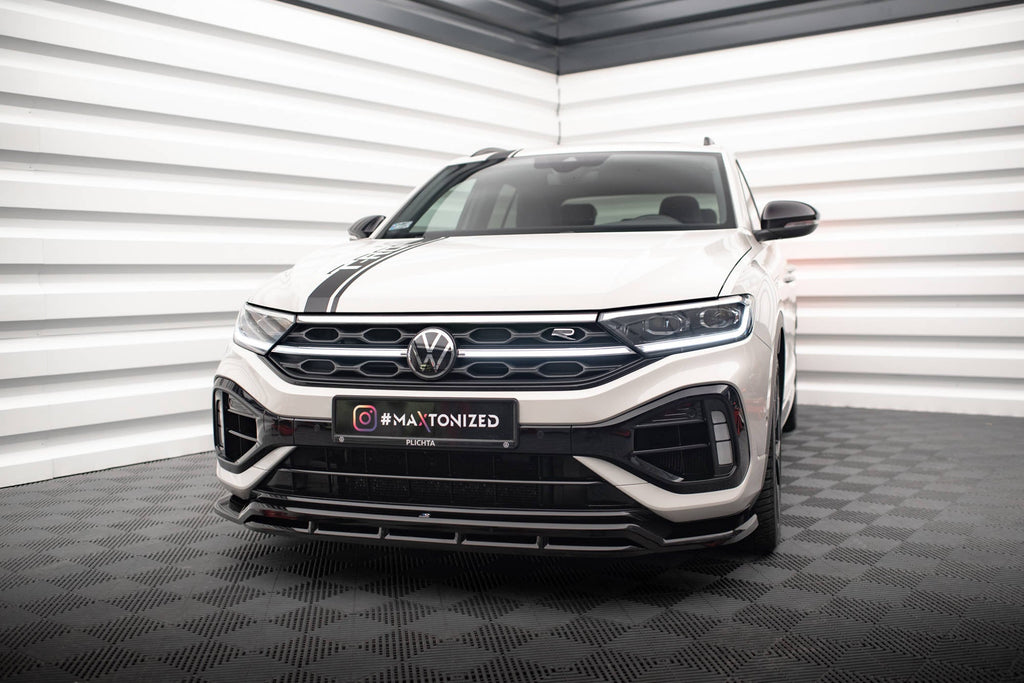 Splitter delantero V.1 para Volkswagen T-Roc R / R-Line Mk1 Facelift