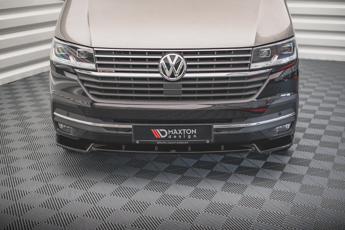 Splitter delantero V.1 para Volkswagen T6.1