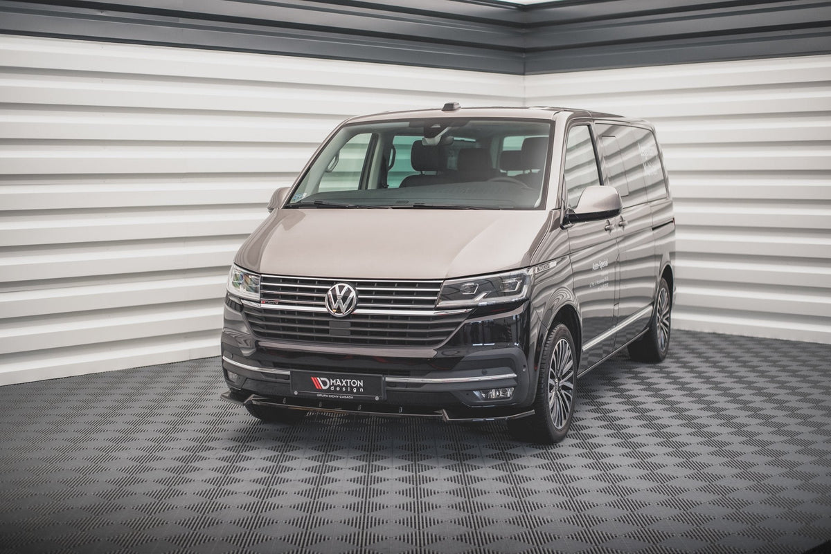 Splitter delantero V.1 para Volkswagen T6.1