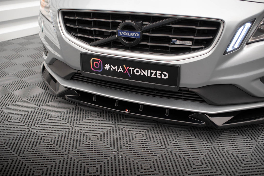 Splitter delantero V.1 para Volvo S60 R-Design Mk2