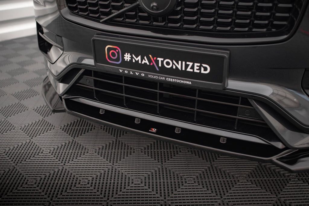 Splitter delantero V.1 para Volvo XC90 R-Design Mk2 Facelift