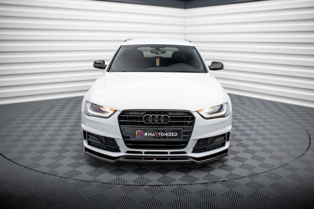 Splitter delantero V.2 para Audi A4 Competition B8 Facelift
