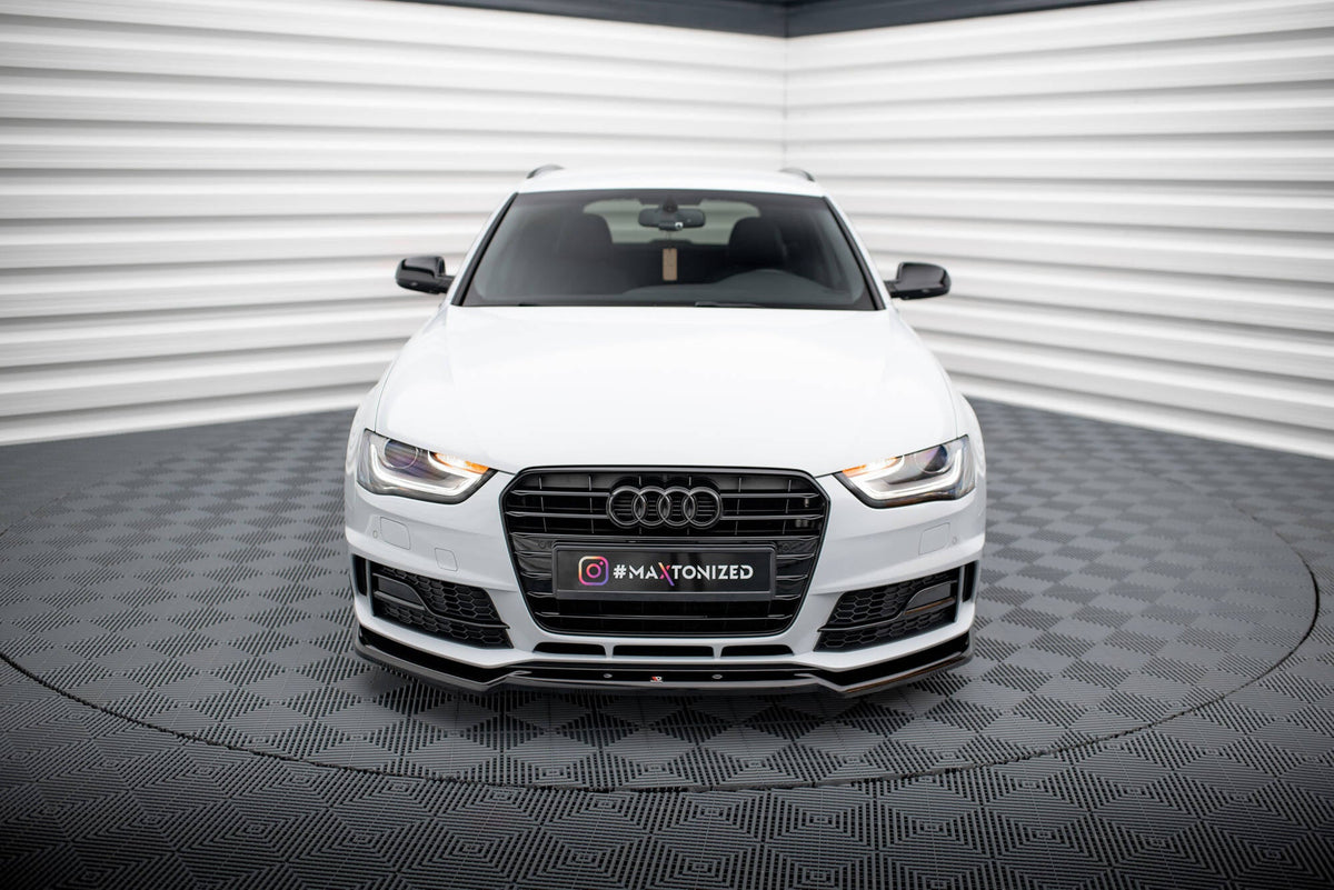 Splitter delantero V.2 para Audi A4 Competition B8 Facelift