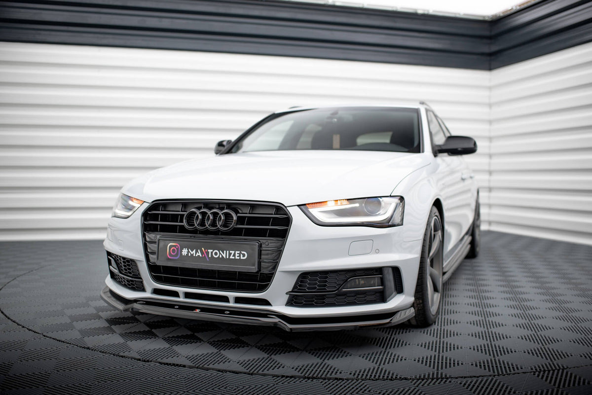 Splitter delantero V.2 para Audi A4 Competition B8 Facelift