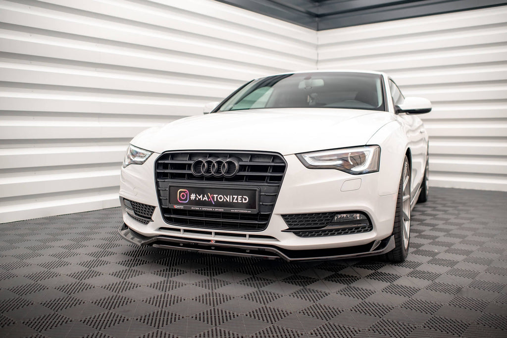 Splitter delantero V.2 para Audi A5 Coupe / Sportback 8T Facelift