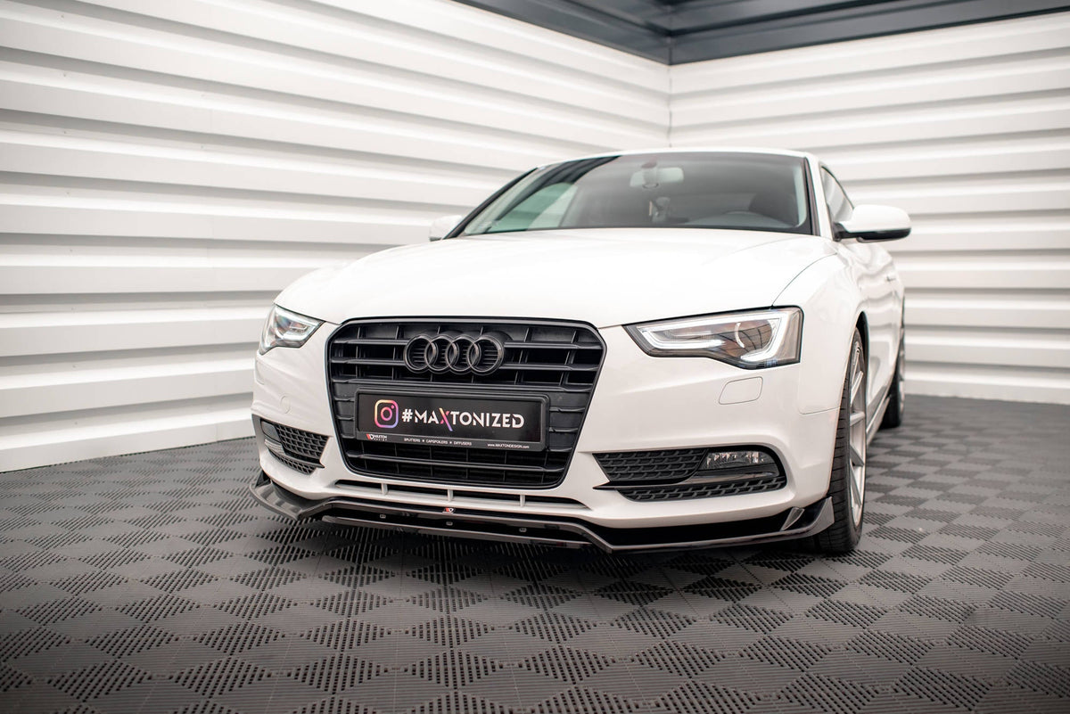 Splitter delantero V.2 para Audi A5 Coupe / Sportback 8T Facelift