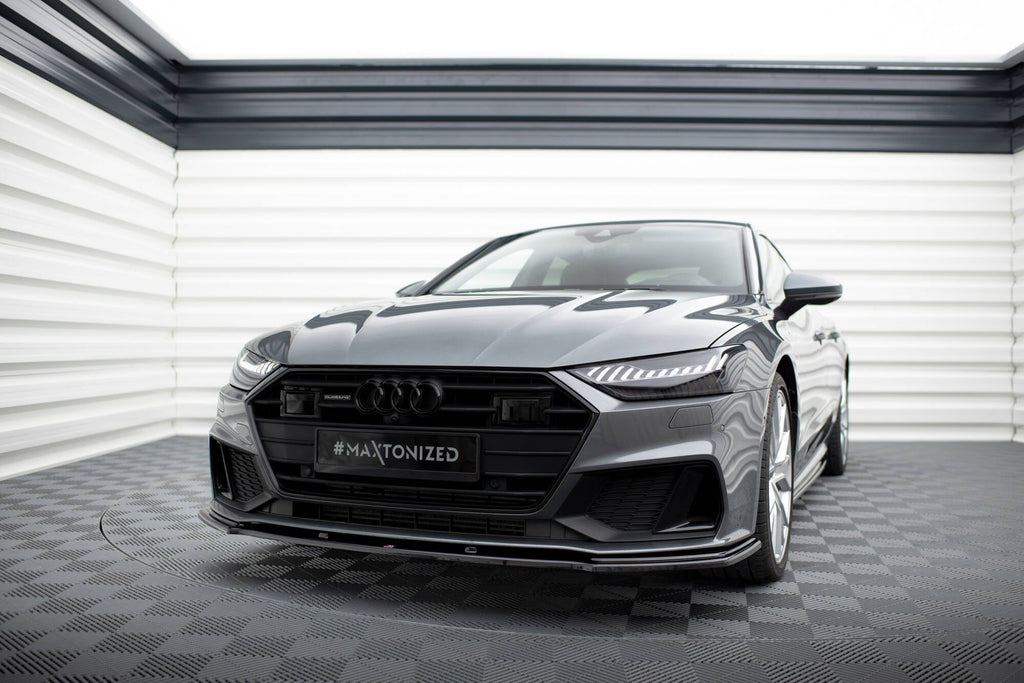 Splitter delantero V.2 para Audi A7 S-Line C8 / S7 C8 / C8 Facelift / S7 Facelift