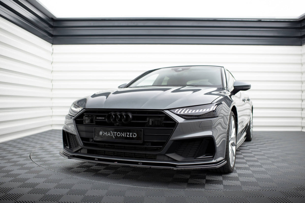 Splitter delantero V.2 para Audi A7 S-Line C8 / S7 C8 / C8 Facelift / S7 Facelift