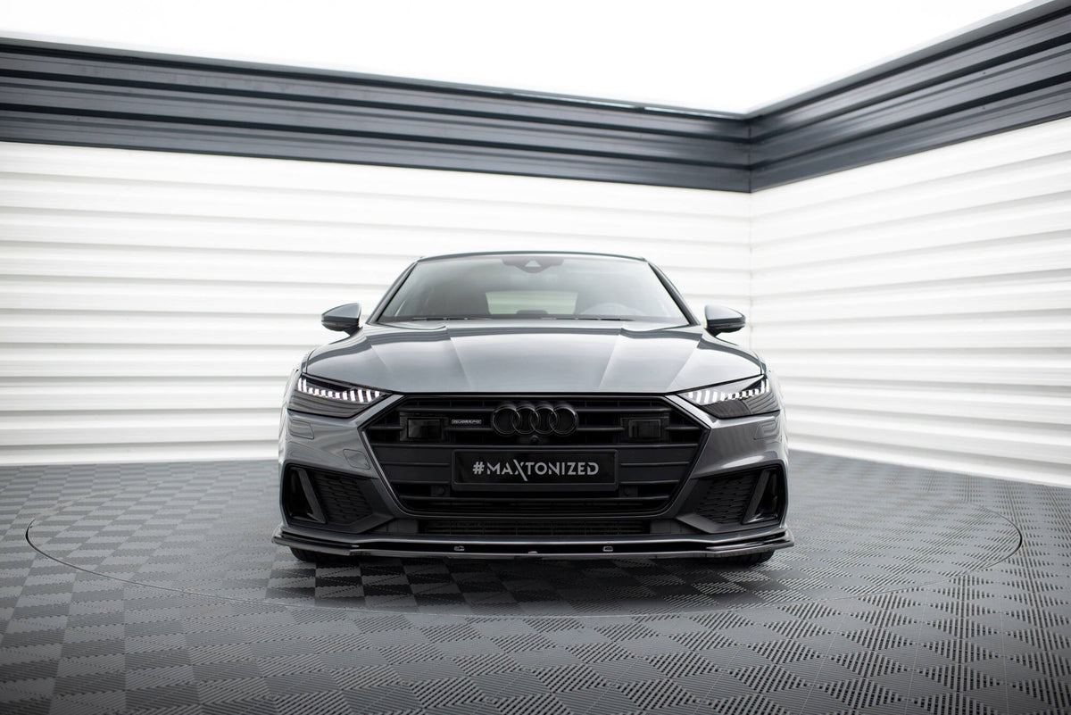 Splitter delantero V.2 para Audi A7 S-Line C8 / S7 C8 / C8 Facelift / S7 Facelift