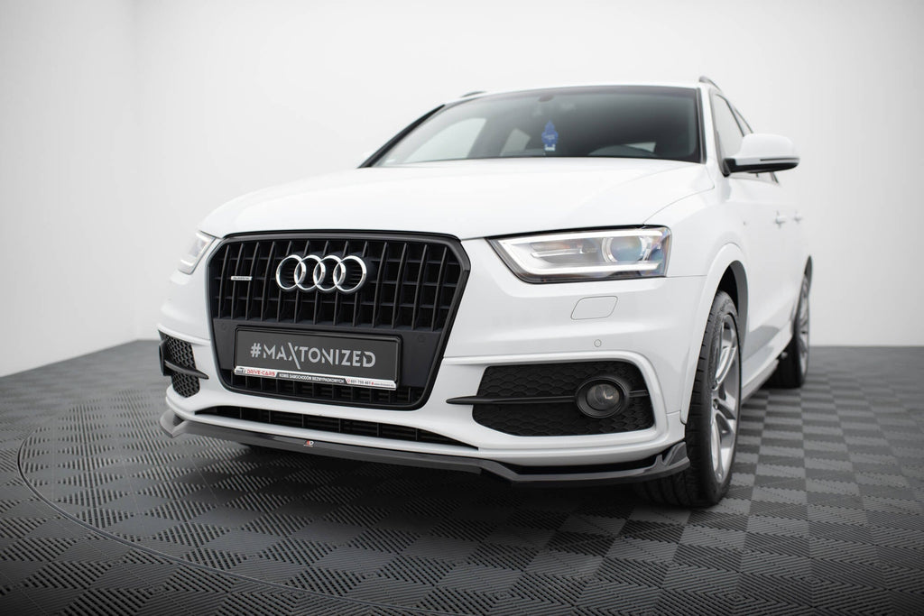 Splitter delantero V.2 para Audi Q3 S-line 8U