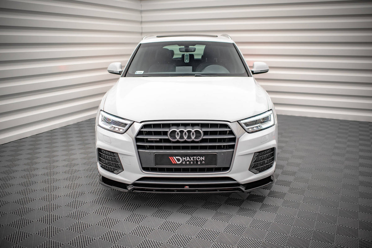Splitter delantero V.2 para Audi Q3 Sport 8U Facelift