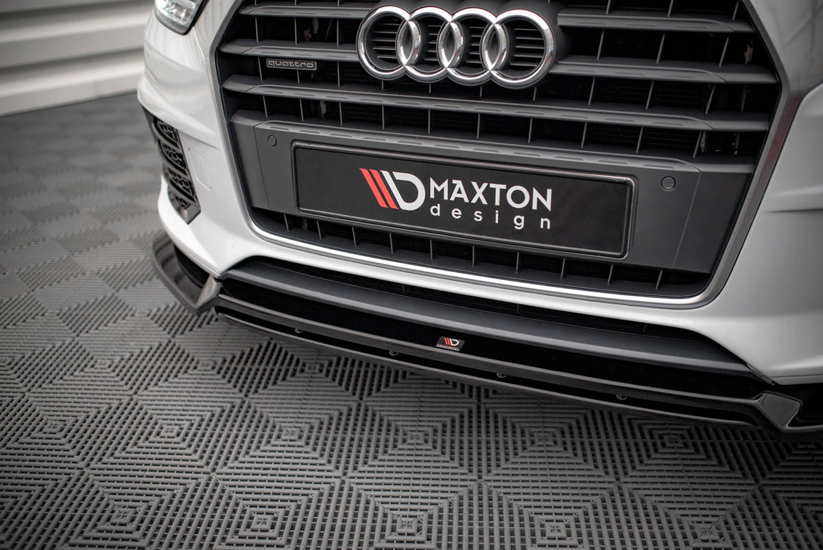 Splitter delantero V.2 para Audi Q3 Sport 8U Facelift