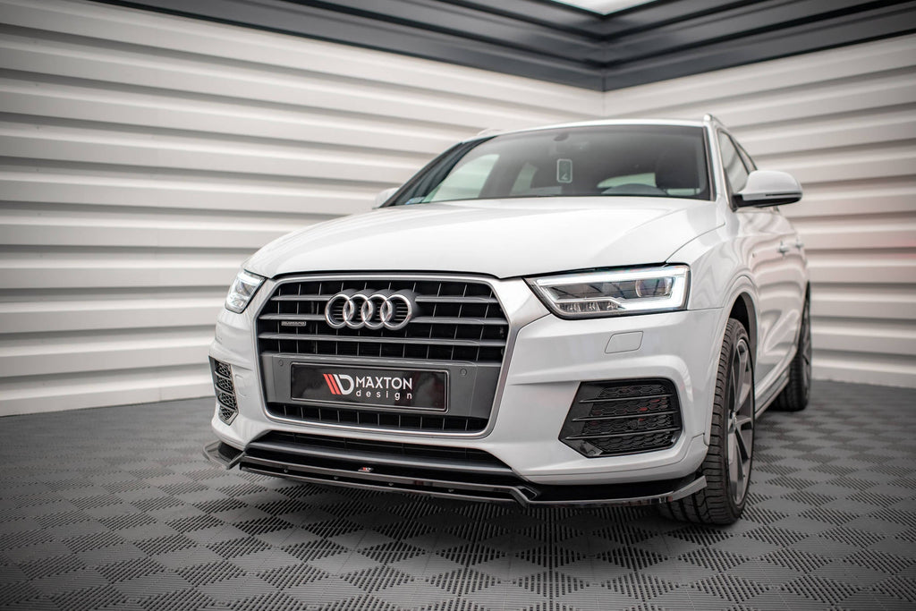 Splitter delantero V.2 para Audi Q3 Sport 8U Facelift