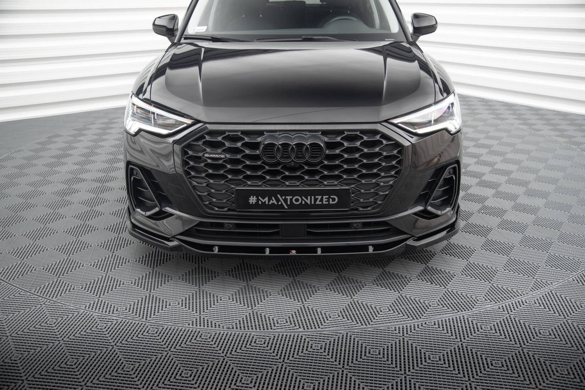 Splitter delantero V.2 para Audi Q3 Sportback F3