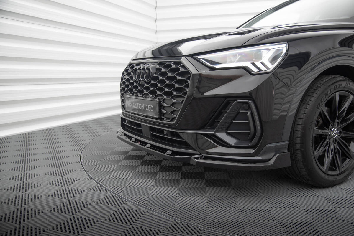 Splitter delantero V.2 para Audi Q3 Sportback F3