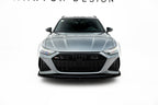 Splitter delantero V.2 para Audi RS6 C8 / C8 Facelift