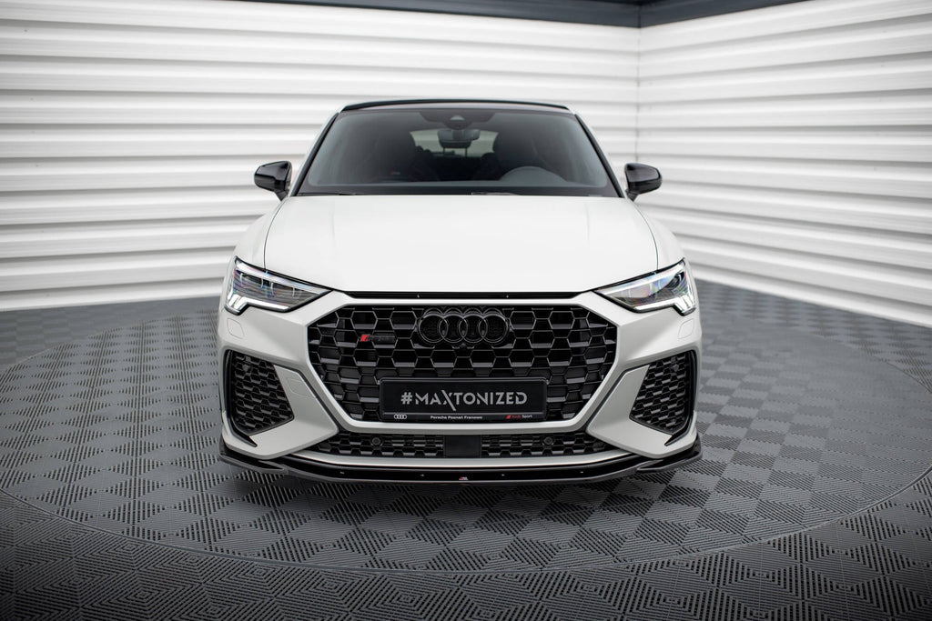 Splitter delantero V.2 para Audi RSQ3 Sportback / SUV F3