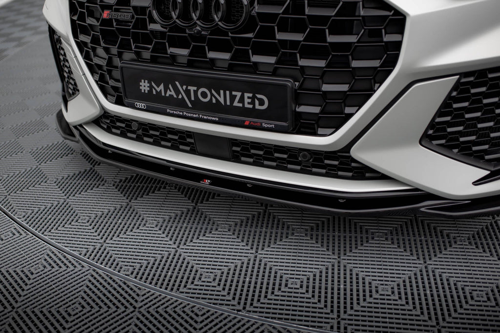 Splitter delantero V.2 para Audi RSQ3 Sportback / SUV F3
